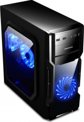 Sistem PC IT Expert Pro - Intel Core i3-10100F la 3.60Ghz 8GB RAM 500GB HDD + 240GB SSD VIDEO 4GB GDDR5 Radeon R7 DVD-RW 