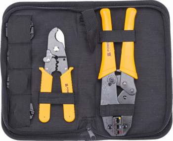 Set 2 clesti pentru sertizare cabluri electrice 7 in 1 PM-ZDK-7T Powermat PM1077 