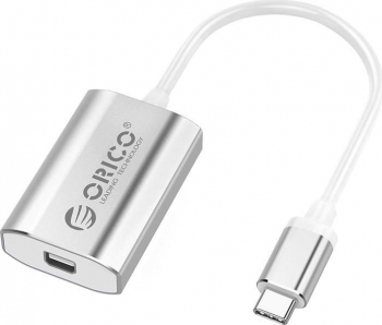 Cablu Orico XC-104 USB Type-C – Mini Display port argintiu 