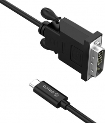 Cablu Orico XC-205-18 Usb Type-C – DVI negru 