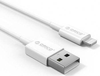 Cablu USB Orico AL01-10 USB Type A - Lightning 1m alb 