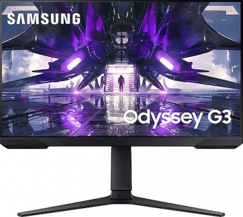Monitor LED 24 Samsung Gaming Odyssey 3 LS24AG300 Full HD 1 ms 144 Hz FreeSync NEGRU