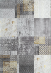 Covor Dinarsu Edessa 1300 Grey Gold 160 x 230cm densitate covor 1.60 KG/m and sup2 grosime covor 7 mm 