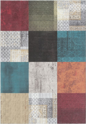 Covor Dinarsu Edessa 1300 Multi 80 x 150 cm densitate covor 1.60 KG/m and sup2 grosime covor 7 mm 