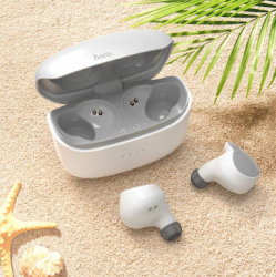 Handsfree Casti Bluetooth HOCO ES47 Shelly SinglePoint Alb 