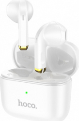 Handsfree Casti Bluetooth HOCO EW08 Studious SinglePoint Alb 