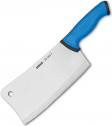 Satar bucatarie profesional otel inoxidabil PIRGE DUO 21cm maner albastru 