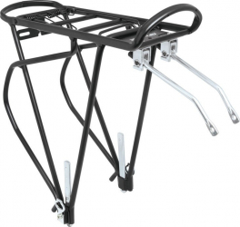 Portbagaj aluminiu Force 26-29 cu clema negru 
