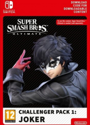 Joc Super Smash Bros. Ultimate - Challenger Pack 1 Joker Nintendo DLC pentru Nintendo Switch Cod de activare Instant 