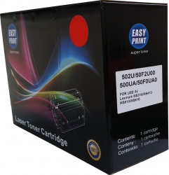 Toner EASY PRINT negru compatibil 502U/50F2U00/500UA/50F0UA0 20000 pag pentru Lexmark MS510/610 