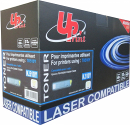 Toner KLT510YUP galben 8000 pag compatibil TK510Y pentru KYOCERA FSC5020N/FSC5025N/FSC5030N 