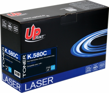 Toner KLT580CUP cyan 2800 pag compatibil TK580C pentru KYOCERA FSC5150DN