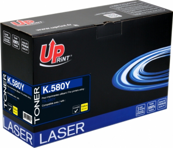Toner KLT580YUP galben 2800 pag compatibil TK580Y pentru KYOCERA FSC5150DN