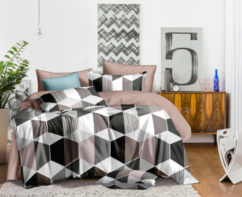 Lenjerie de pat din bumbac satinat BS001 