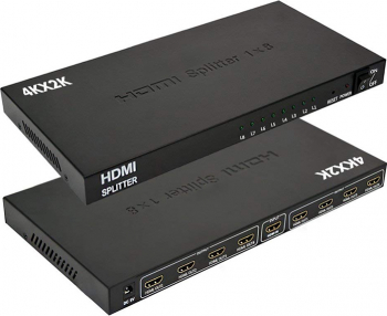 Splitter HDMI 1x intrare 8x iesiri rezolutie 4K x 2K Hope R 