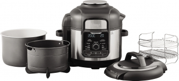 Multicooker Ninja OP500EU 7.5 L 1460 W 8 programe Air Crisp TenderCrisp Argintiu Negru 