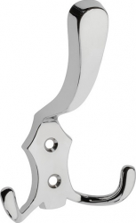 Agatatoare cuier K24 finisaj crom lucios 122x78 mm 