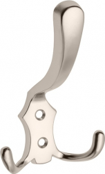 Agatatoare cuier K24 finisaj nichel satin 122x78 mm 