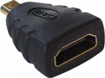 Adaptor Micro HDMI la HDMI tip tata-mama de calitate superioara 