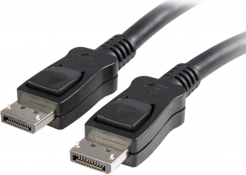 Cablu DISPLAYPORT - DISPLAYPORT lungime 1m rezolutie 4k mufe argintii tip tata-tata 