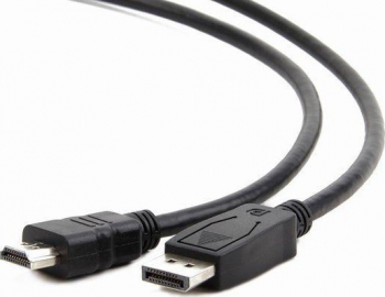 Cablu DISPLAYPORT - HDMI de 1.8m tip tata-tata ecranat de calitate superioara 