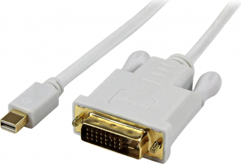 Cablu Mini DISPLAYPORT - DVI lungime 1.8m mufe aurite 