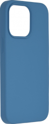 Husa de protectie din silicon pentru iPhone 13 Albastru denim KOF-SHO3377 