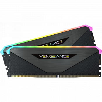 Kit Memorie Corsair Vengeance RGB RT 32GB 2x16GB DDR4 3600MHz CL18 1.35V Negru 