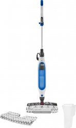 Mop electric cu aburi Shark S6001EU 350 ml 1050 W Klick'n Flip Steam Blast Mode Alb Albastru