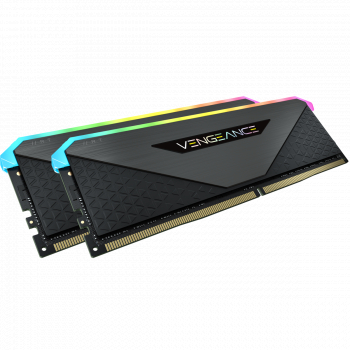 Kit Memorie Corsair Vengeance RGB RT 16GB 2x8GB DDR4 3600MHz CL18 1.35V Negru cmn16gx4m2z3600c18 