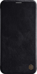 Husa cu protectie camera pentru iPhone 13 flip cover piele Negru KOF-SHO3419 