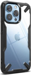 Husa de protectie Bibilel compatibila cu iPhone 13 Pro Negru Transparent KOF-SHO3406 