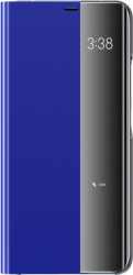 Husa de protectie Sleep Case pentru Huawei P30 Pro functie kickstand Albastru Negru CRB-SHO3439 