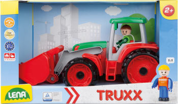 LENA TRUXX - TRACTOR CU CUPA SI FIGURINA - 37 CM - 04417 