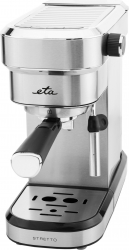 Espressor manual ETA Stretto 2180 1350 W 0.75 L dispozitiv spumare 15 bar otel inoxidabil