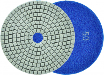 Disc diamantat pentru slefuirea umeda placilor de portelan 125 mm granulatie 50 Geko G78917 