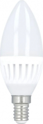 Bec ceramic LED E27 C37 10W 230V 3000K 900lm lumina alba calda Alb TLF-SHO3523 