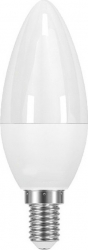 Bec LED E27 C37 6W 4500K 480lm lumina alba neutra Alb TLF-SHO3522 