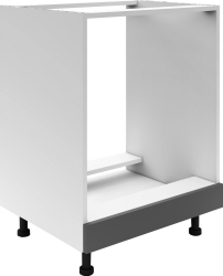 Corp Cuptor haaus Alb/Antracit 60 x 50 x 80 cm 