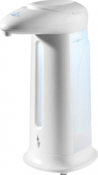 Dozator automat de sapun sau dezinfectant fara contact capacitate 330 ml material plastic Alb 