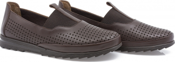 Pantofi dama Caspian Cas-321 casual piele naturala maro 38 