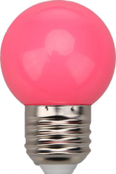 Set 5 becuri E27 G45 2W pentru ghirlanda LED Roz TLF-BBL3264 