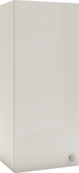 Corp Baie haaus Zaria Suspendat 1 Usa Alb lucios/Alb MDF L 30 x l 22 x H 72 cm 