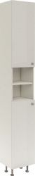 Soldat Baie haaus Zaria 2 Usi Alb lucios/Alb MDF L 30 x l 27 x H 190 cm 