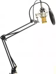 Microfon Profesional de Studio cu condensator BM800 cu stand inclus 