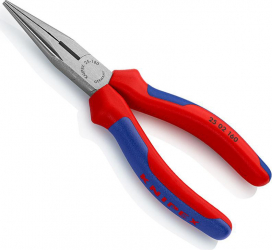 Cleste cu varf semirotund si tais 160 mm Knipex 