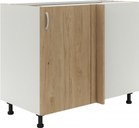 Corp Baza Colt haaus Alb/Lemn Natural 98 x 50 x 80 cm 