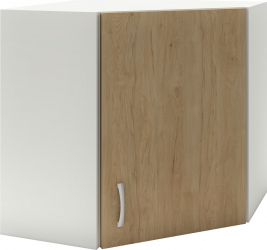 Corp Superior Colt haaus Alb/Lemn Natural 60 x 60 x 60 cm 