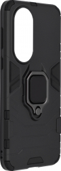 Husa de protectie cu inel popsocket pentru Huawei P50 Negru KOF-SHO3664 