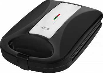 Sandwich maker XXL ECG S 4232 Family Black 1200 W 8 sandvisuri triunghiulare simultan